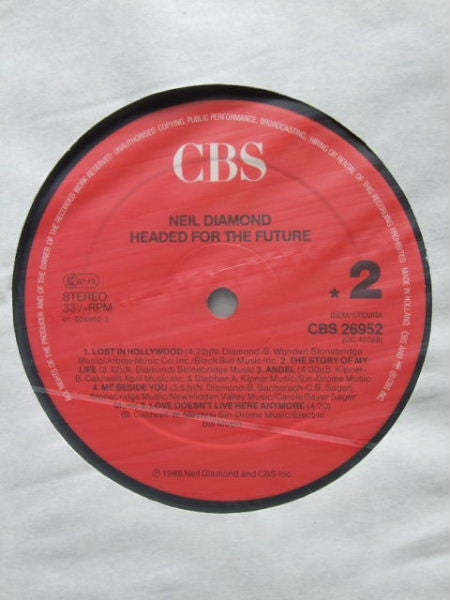 Neil Diamond - Headed For The Future