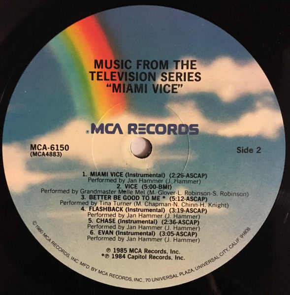 Music From The Television Series "Miami Vice" - secondary