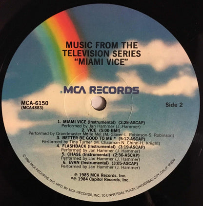 Music From The Television Series "Miami Vice" - secondary