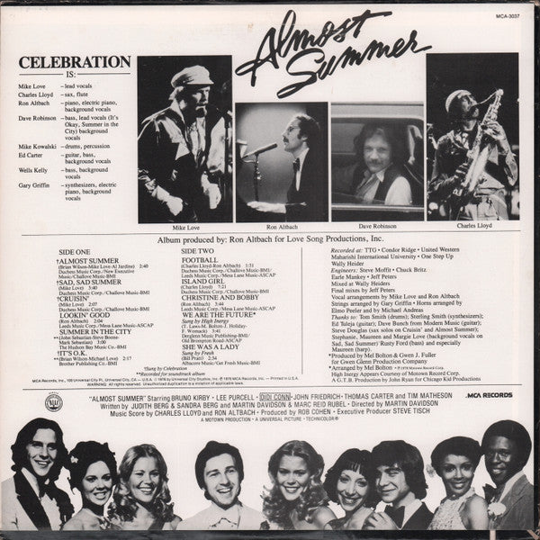 Almost Summer - Music From The Original Motion Picture Score - secondary