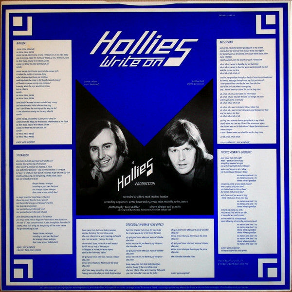 The Hollies - Write On