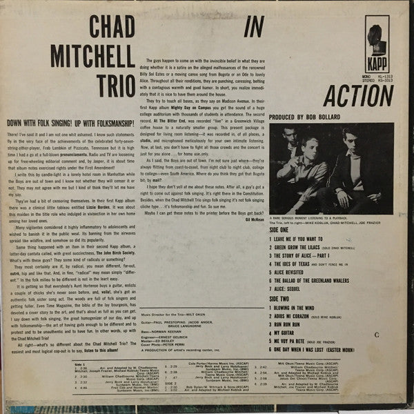 The Chad Mitchell Trio - In Action