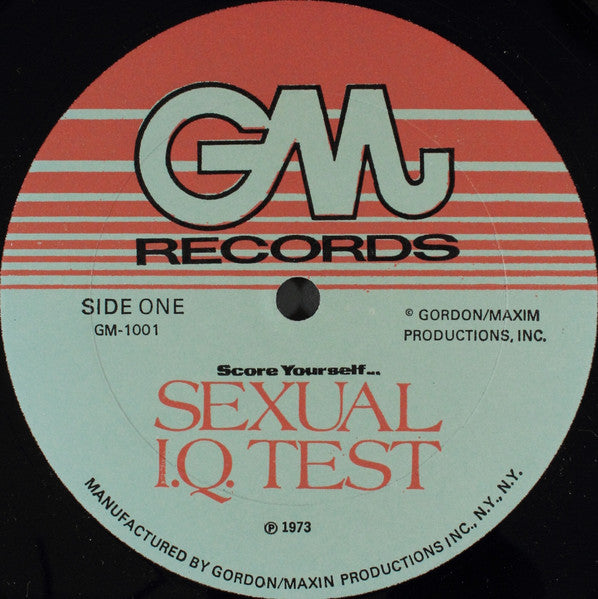 Score Yourself...Sexual I.Q. Test - secondary