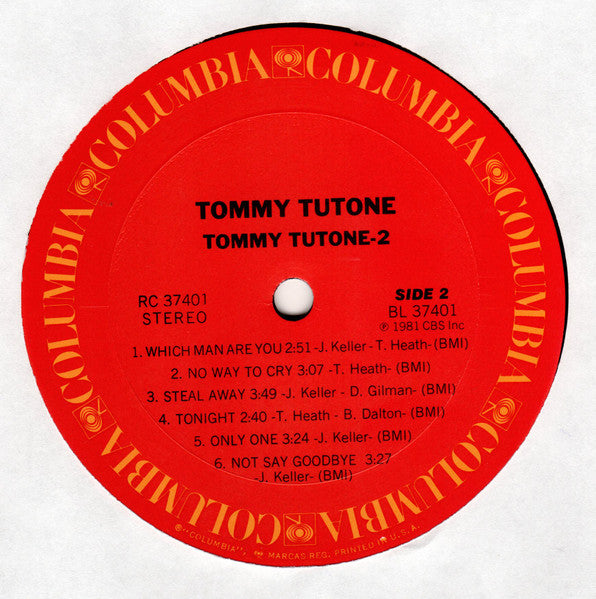 Tommy Tutone-2 - secondary