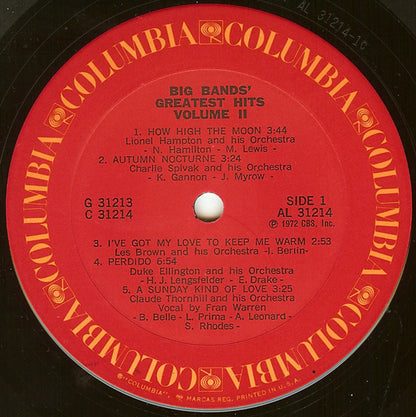 Big Bands Greatest Hits Volume 2 - secondary