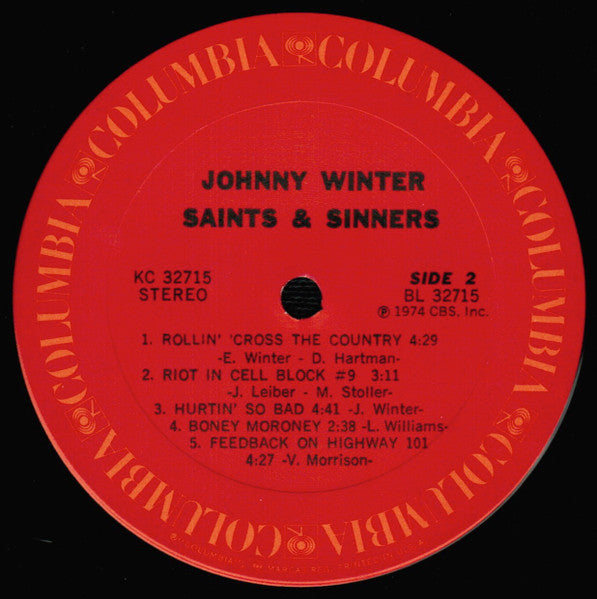 Saints & Sinners - secondary