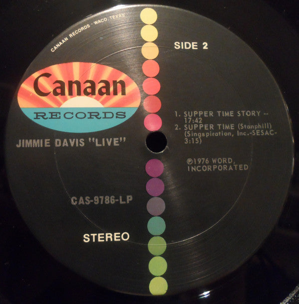 Jimmie Davis - Live!