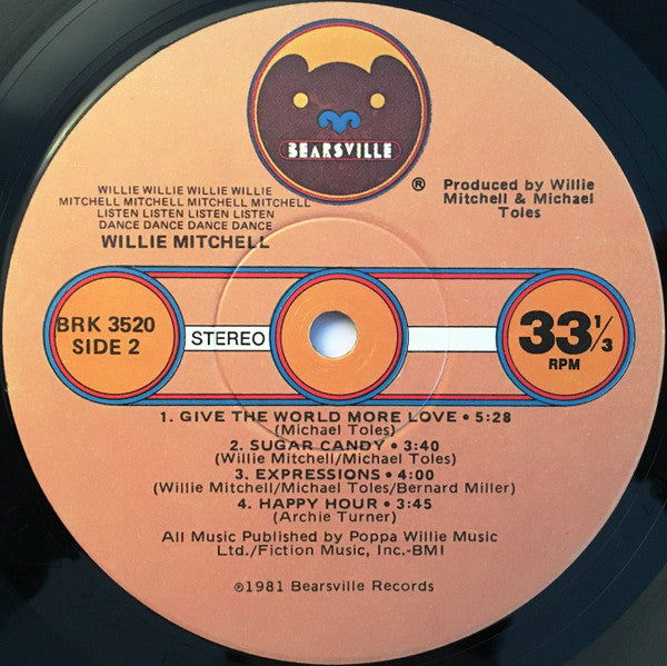 Willie Mitchell - Willie...Mitchell...Listen...Dance