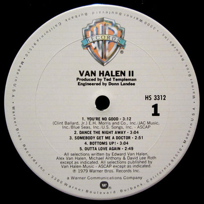 Van Halen II - secondary