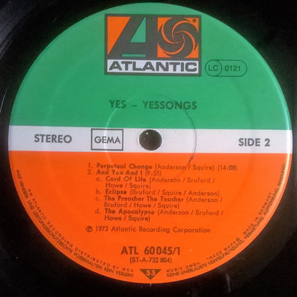 Yes - Yessongs