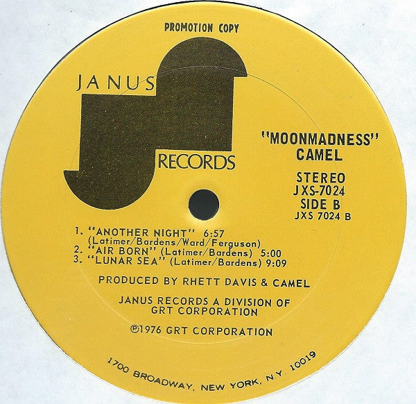 Moonmadness - secondary