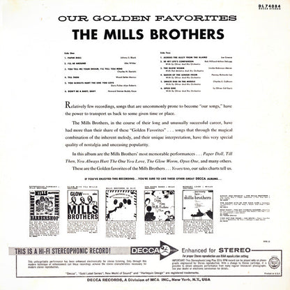 The Mills Brothers - Our Golden Favorites