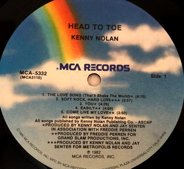 Kenny Nolan - Head To Toe