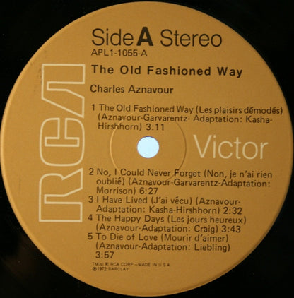 The Old Fashioned Way - secondary
