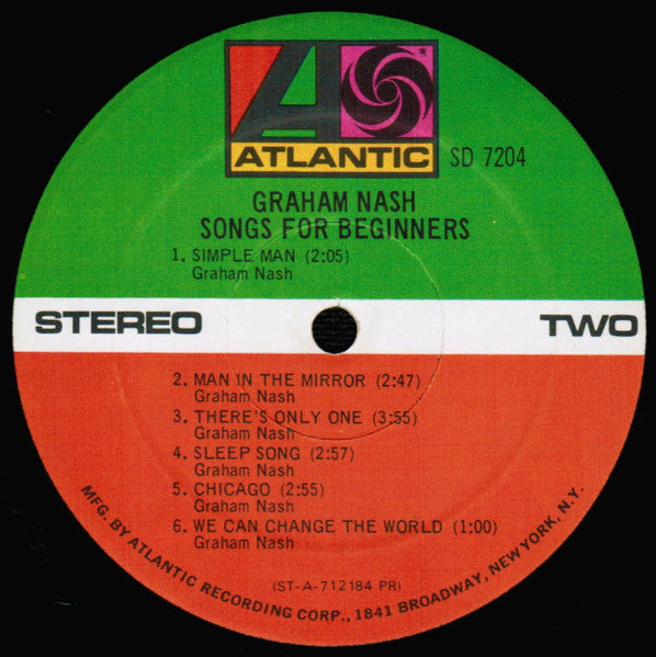 Songs For Beginners - secondary