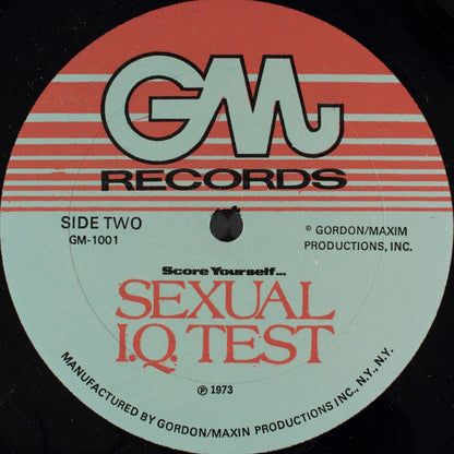 Score Yourself...Sexual I.Q. Test - secondary