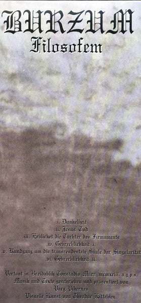 Filosofem - secondary