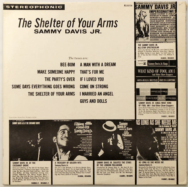 Sammy Davis Jr. - The Shelter Of Your Arms