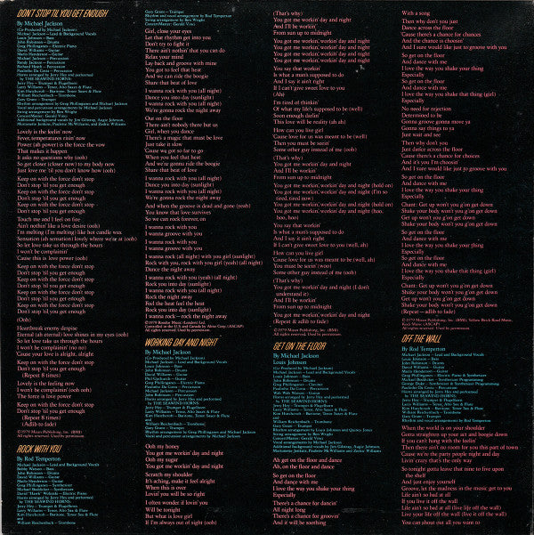 Michael Jackson - Off The Wall