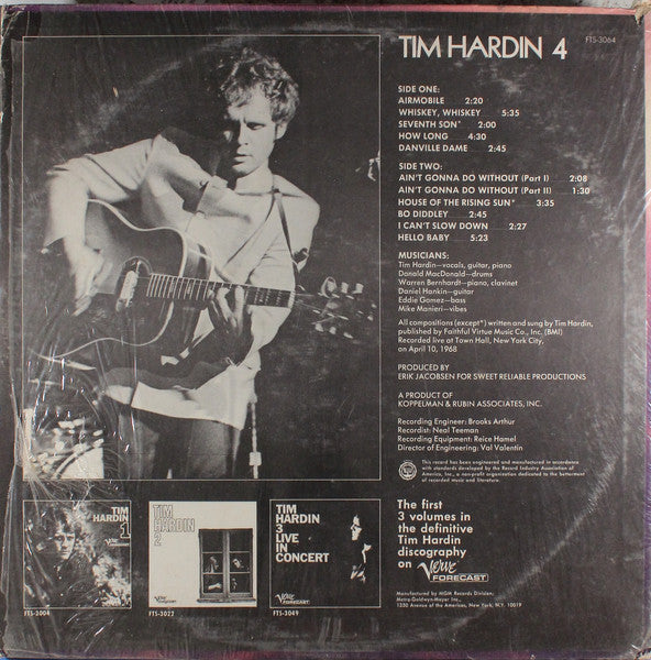 Tim Hardin 4 - secondary