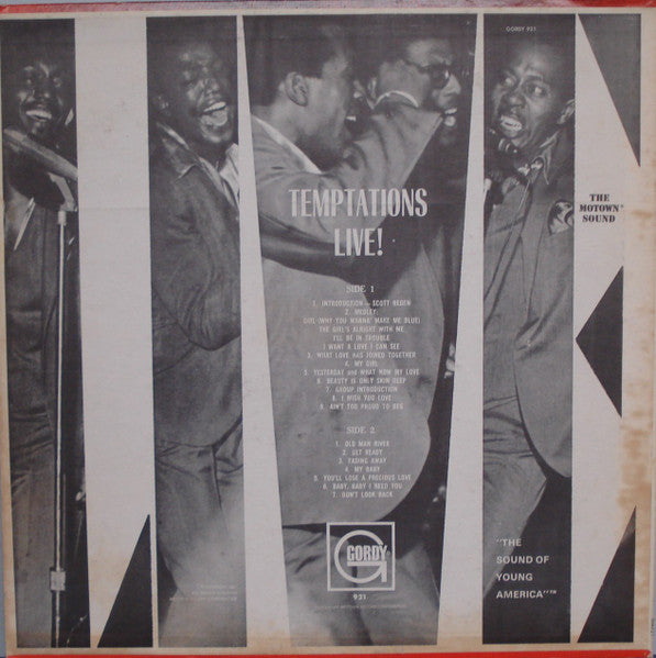 Temptations Live! - secondary