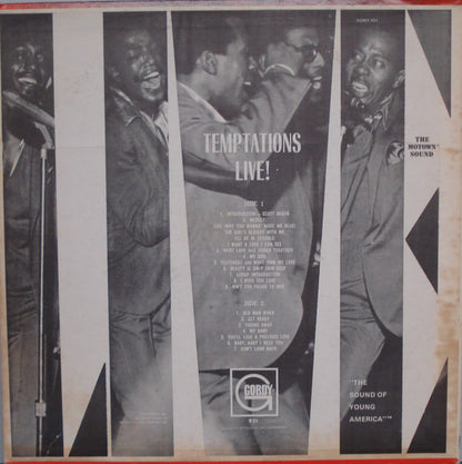 Temptations Live! - secondary
