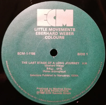 Eberhard Weber Colours - Little Movements