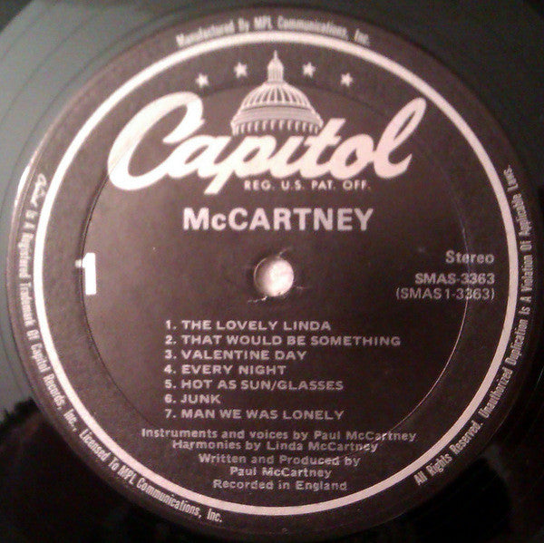 McCartney - secondary