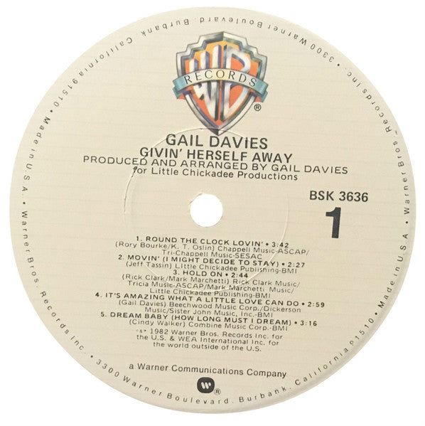 Givin' Herself Away - secondary