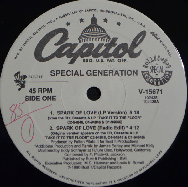 Special Generation - Spark Of Love