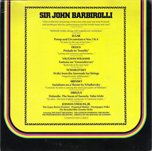 Sir John Barbirolli - Close-Up