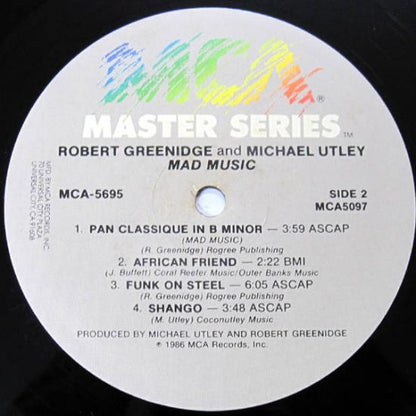 Robert Greenidge, Michael Utley - Mad Music