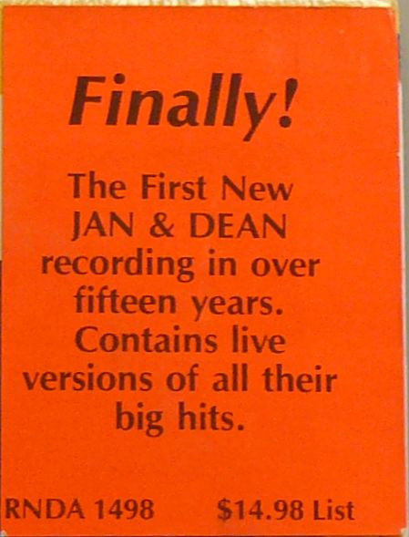Jan & Dean, The Belair-Bandits - One Summer Night / Live