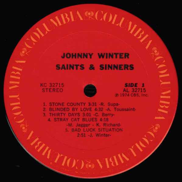 Saints & Sinners - secondary