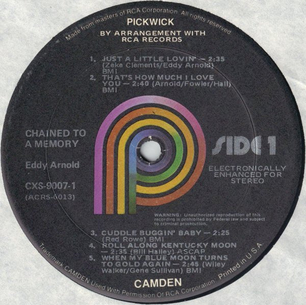Eddy Arnold - Chained To A Memory