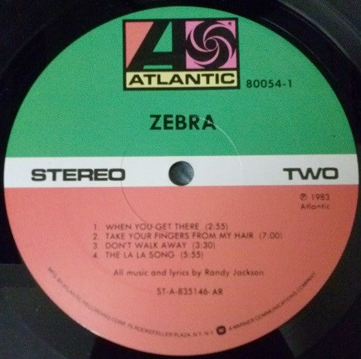 Zebra - secondary