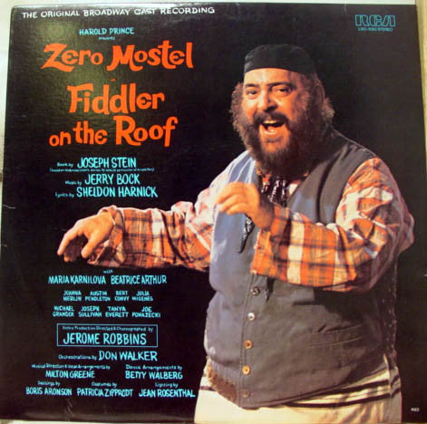 Zero Mostel In Fiddler On The Roof (The Original Broadway Cast Recording) - primary