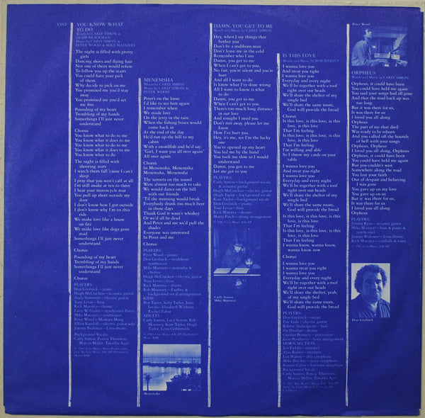 Carly Simon - Hello Big Man
