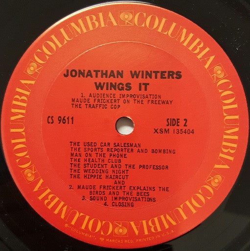 Jonathan Winters...Wings It! - secondary