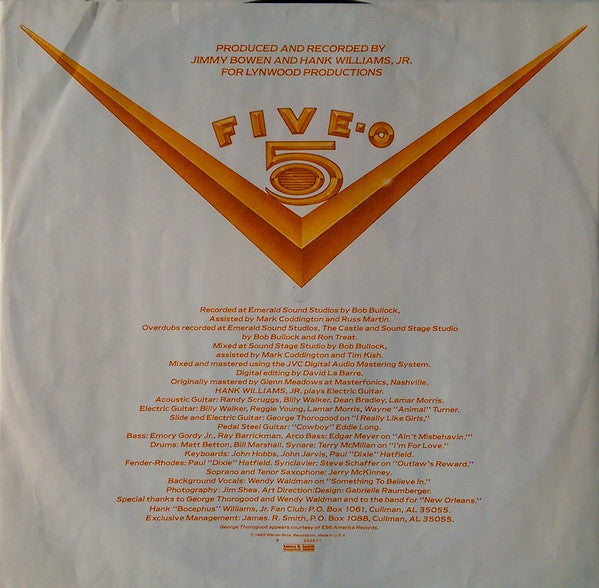 Five-O - secondary