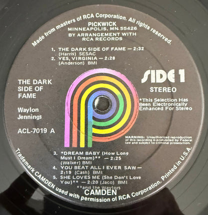 The Dark Side Of Fame (The One And Only) - secondary