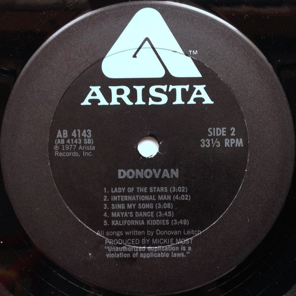 Donovan - secondary