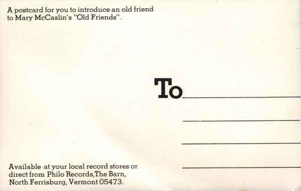 Old Friends - secondary