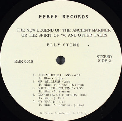 The New Legend Of The Ancient Mariner Or The Spirit Of '76 And Other Tales - secondary