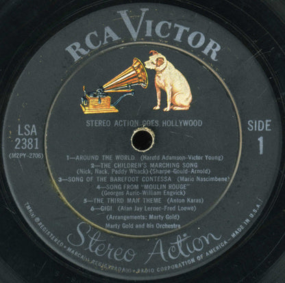 Marty Gold And His Orchestra - Stereo Action Goes Hollywood