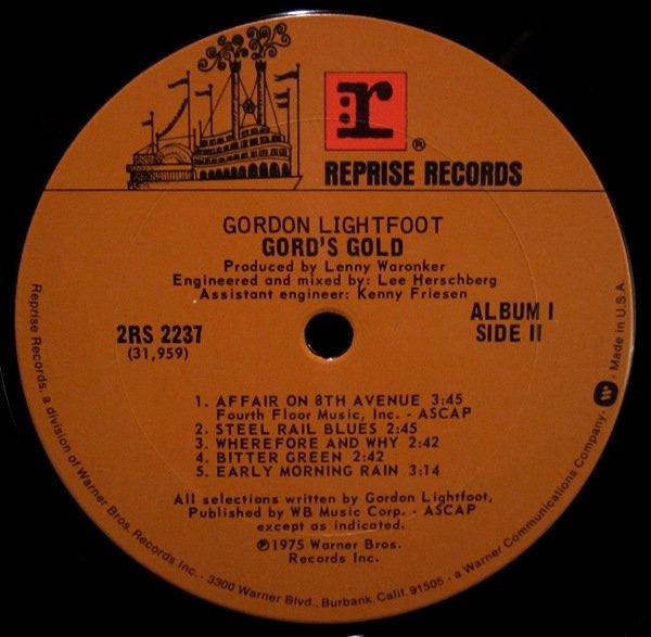 Gord's Gold - secondary