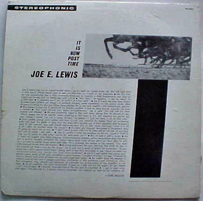 Joe E. Lewis - It Is Now Post Time