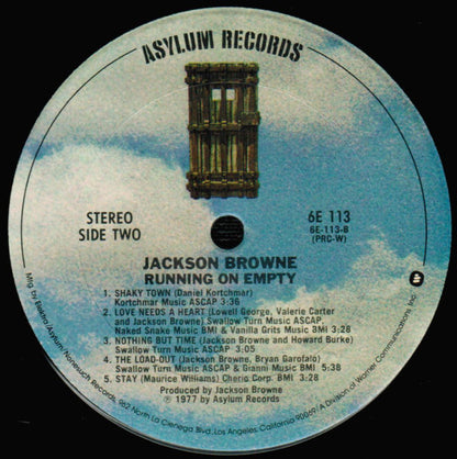 Running On Empty - secondary