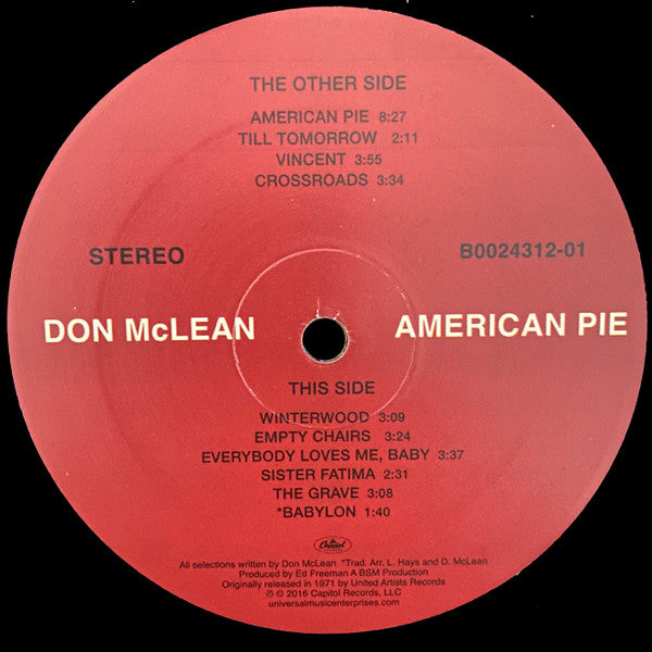 American Pie - secondary