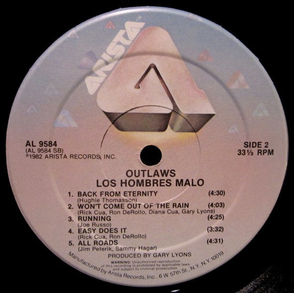 Outlaws - Los Hombres Malo